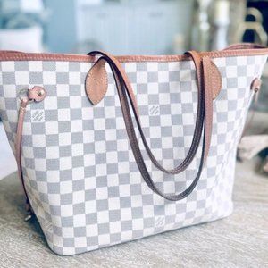 Louis Vuitton Neverfull Damier Azur MM